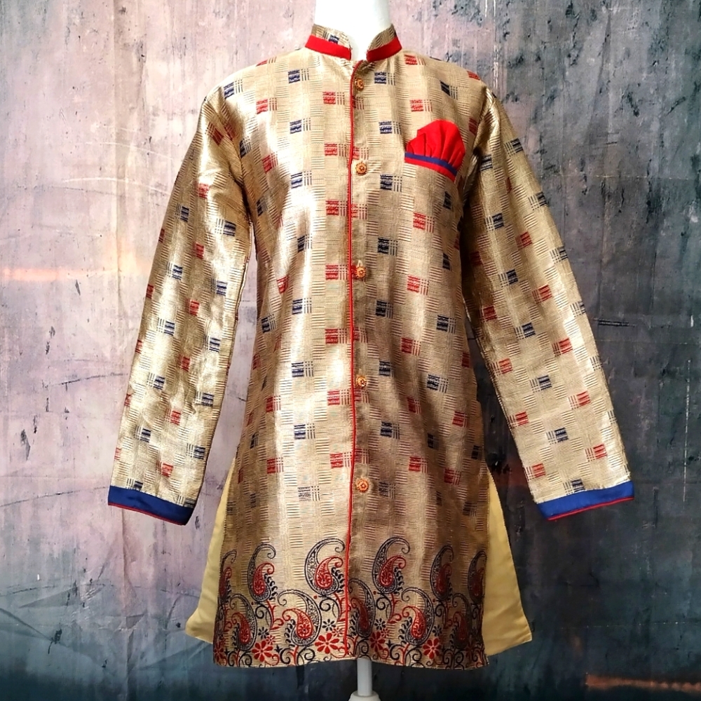 Beautiful Gold Sherwani.
